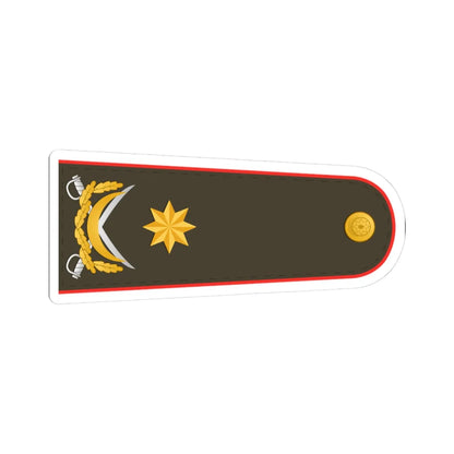 General mayor SQ (Azerbaijan) (Military Rank) STICKER Vinyl Kiss-Cut Decal 3 Inch White - The Sticker Space
