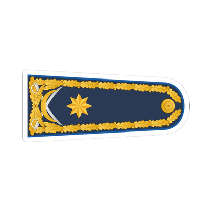 General mayor XKX rəisi (Azerbaijan) (Military Rank) STICKER Vinyl Kiss-Cut Decal 3 Inch White - The Sticker Space