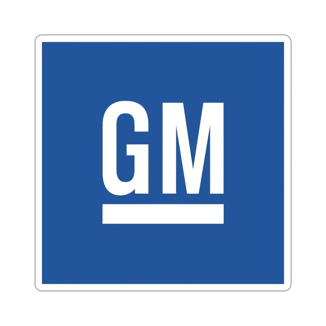 General Motors GM Car Logo STICKER Vinyl Die-Cut Decal - The Sticker Space