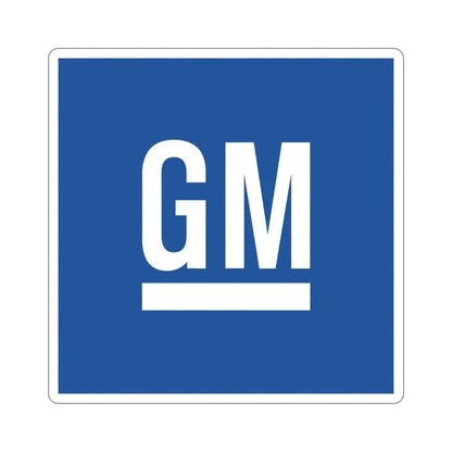 General Motors GM Car Logo STICKER Vinyl Die-Cut Decal - The Sticker Space