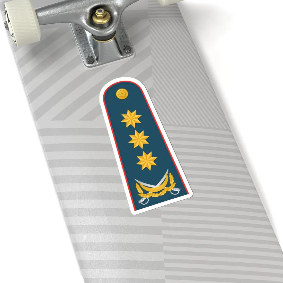 General polkovnik AzDSX (Azerbaijan) (Military Rank) STICKER Vinyl Kiss-Cut Decal - The Sticker Space