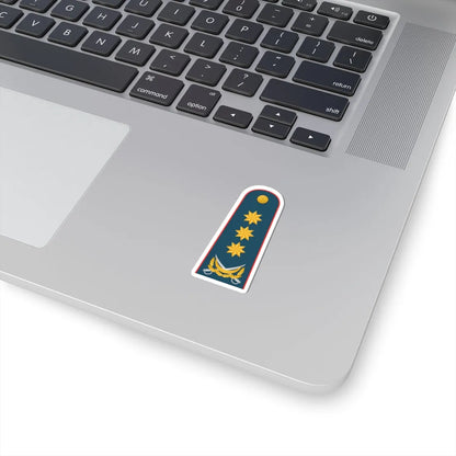 General polkovnik AzDSX (Azerbaijan) (Military Rank) STICKER Vinyl Kiss-Cut Decal - The Sticker Space