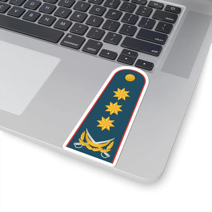 General polkovnik AzDSX (Azerbaijan) (Military Rank) STICKER Vinyl Kiss-Cut Decal - The Sticker Space