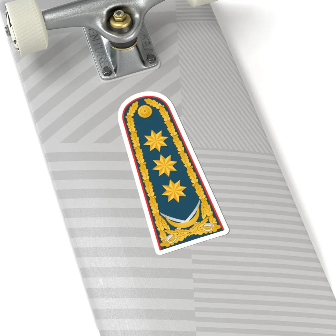 General polkovnik AzDSX rəisi (Azerbaijan) (Military Rank) STICKER Vinyl Kiss-Cut Decal - The Sticker Space