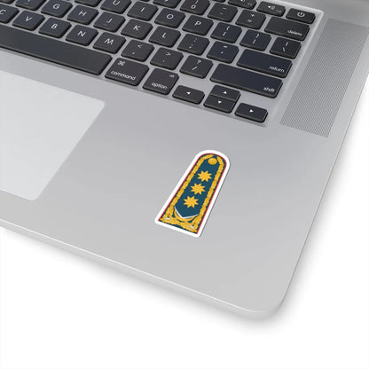 General polkovnik AzDSX rəisi (Azerbaijan) (Military Rank) STICKER Vinyl Kiss-Cut Decal - The Sticker Space