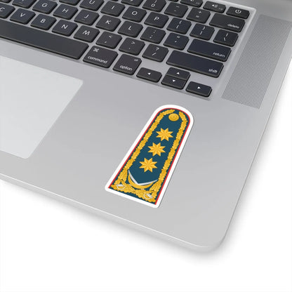 General polkovnik AzDSX rəisi (Azerbaijan) (Military Rank) STICKER Vinyl Kiss-Cut Decal - The Sticker Space