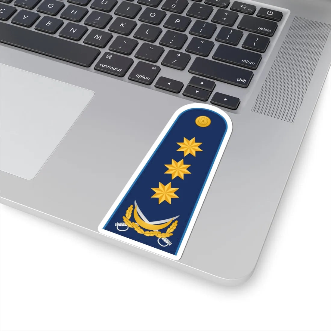 General polkovnik AzHHQ (Azerbaijan) (Military Rank) STICKER Vinyl Kiss-Cut Decal - The Sticker Space