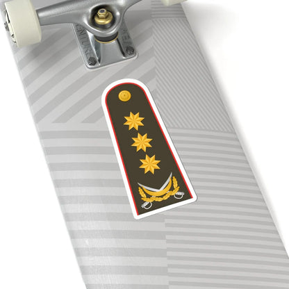 General polkovnik AzSQ (Azerbaijan) (Military Rank) STICKER Vinyl Kiss-Cut Decal - The Sticker Space