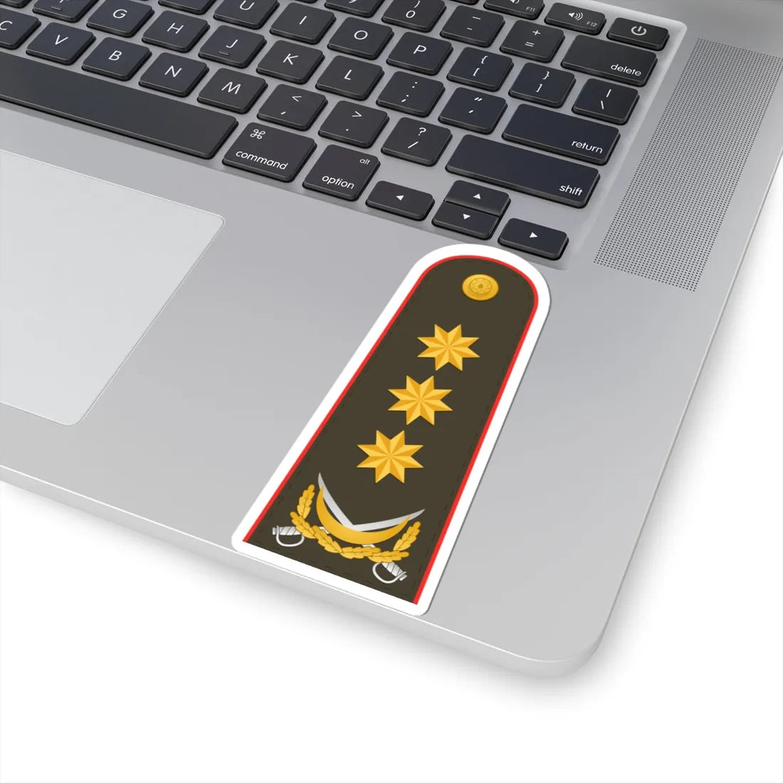 General polkovnik AzSQ (Azerbaijan) (Military Rank) STICKER Vinyl Kiss-Cut Decal - The Sticker Space