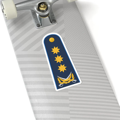 General polkovnik AzXKX (Azerbaijan) (Military Rank) STICKER Vinyl Kiss-Cut Decal - The Sticker Space