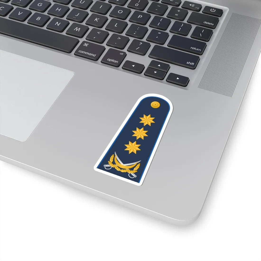 General polkovnik AzXKX (Azerbaijan) (Military Rank) STICKER Vinyl Kiss-Cut Decal - The Sticker Space