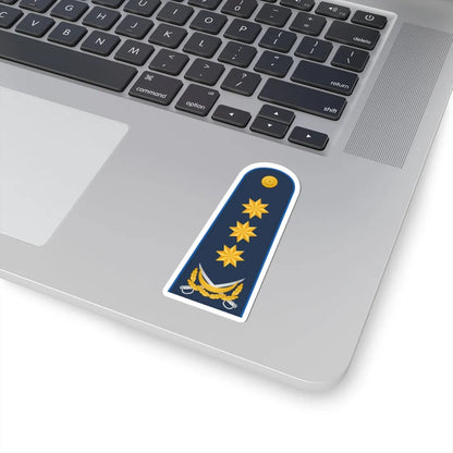 General polkovnik AzXKX (Azerbaijan) (Military Rank) STICKER Vinyl Kiss-Cut Decal - The Sticker Space