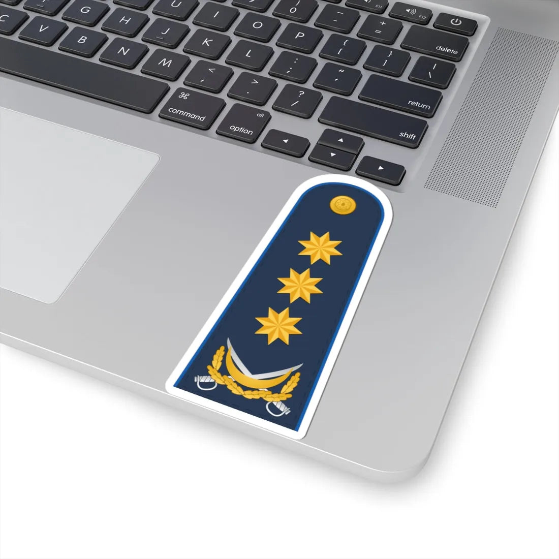 General polkovnik AzXKX (Azerbaijan) (Military Rank) STICKER Vinyl Kiss-Cut Decal - The Sticker Space