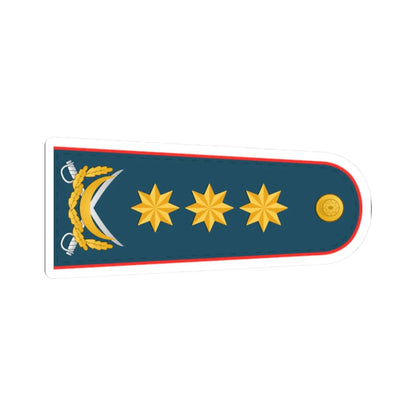 General polkovnik DSX (Azerbaijan) (Military Rank) STICKER Vinyl Kiss-Cut Decal 2 Inch White - The Sticker Space