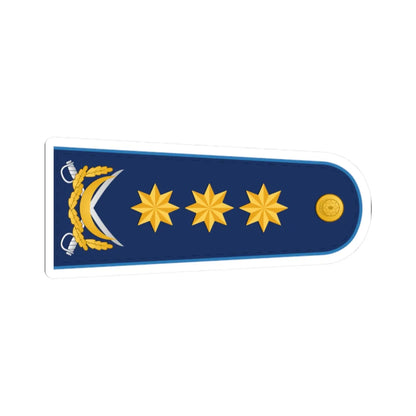 General polkovnik HHQ (Azerbaijan) (Military Rank) STICKER Vinyl Kiss-Cut Decal 2 Inch White - The Sticker Space