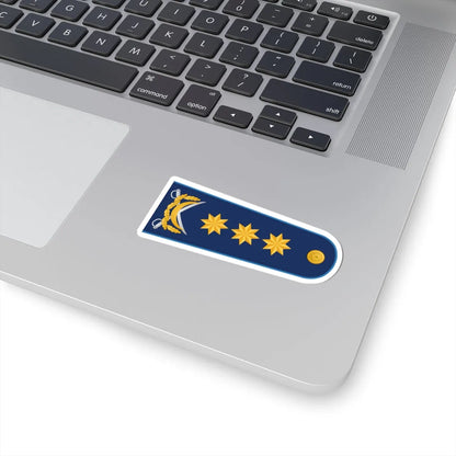 General polkovnik HHQ (Azerbaijan) (Military Rank) STICKER Vinyl Kiss-Cut Decal - The Sticker Space