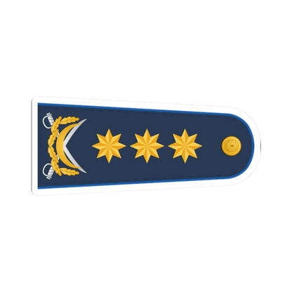 General polkovnik XKX (Azerbaijan) (Military Rank) STICKER Vinyl Kiss-Cut Decal 2 Inch White - The Sticker Space
