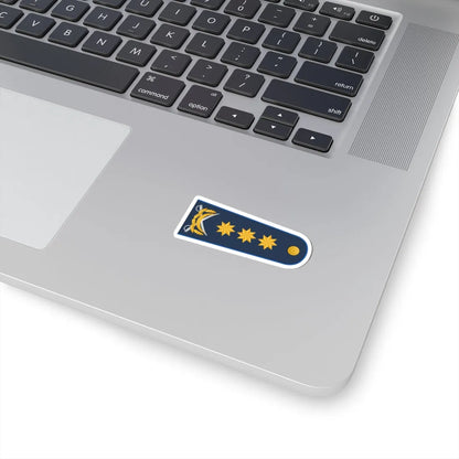 General polkovnik XKX (Azerbaijan) (Military Rank) STICKER Vinyl Kiss-Cut Decal - The Sticker Space