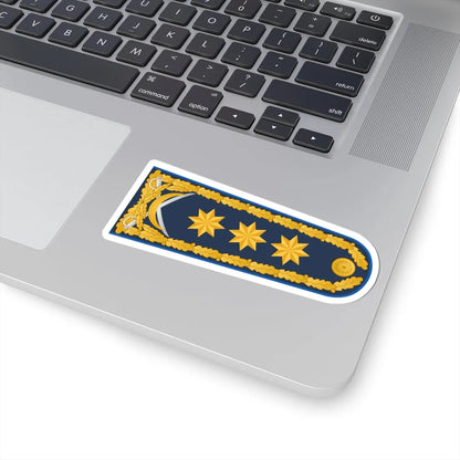 General polkovnik XKX rəisi (Azerbaijan) (Military Rank) STICKER Vinyl Kiss-Cut Decal - The Sticker Space