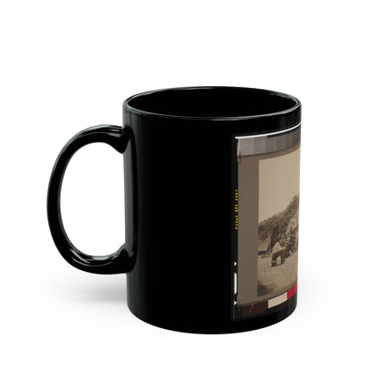 General Willcox's Headquarters, In Front Of Petersburg, Va. (U.S. Civil War) Black Coffee Mug-The Sticker Space