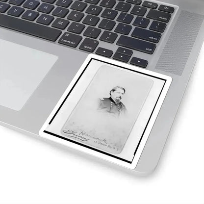General Winfield Scott Hancock, Head-and-Shoulders Portrait, in Uniform, Facing Right (U.S. Civil War) STICKER Vinyl Kiss-Cut Decal - The Sticker Space