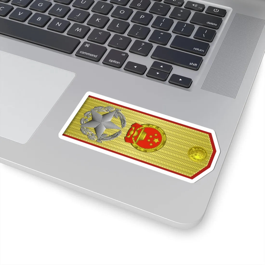 Generalissimo of the PRC rank insignia (China) (Military Rank) STICKER Vinyl Kiss-Cut Decal - The Sticker Space