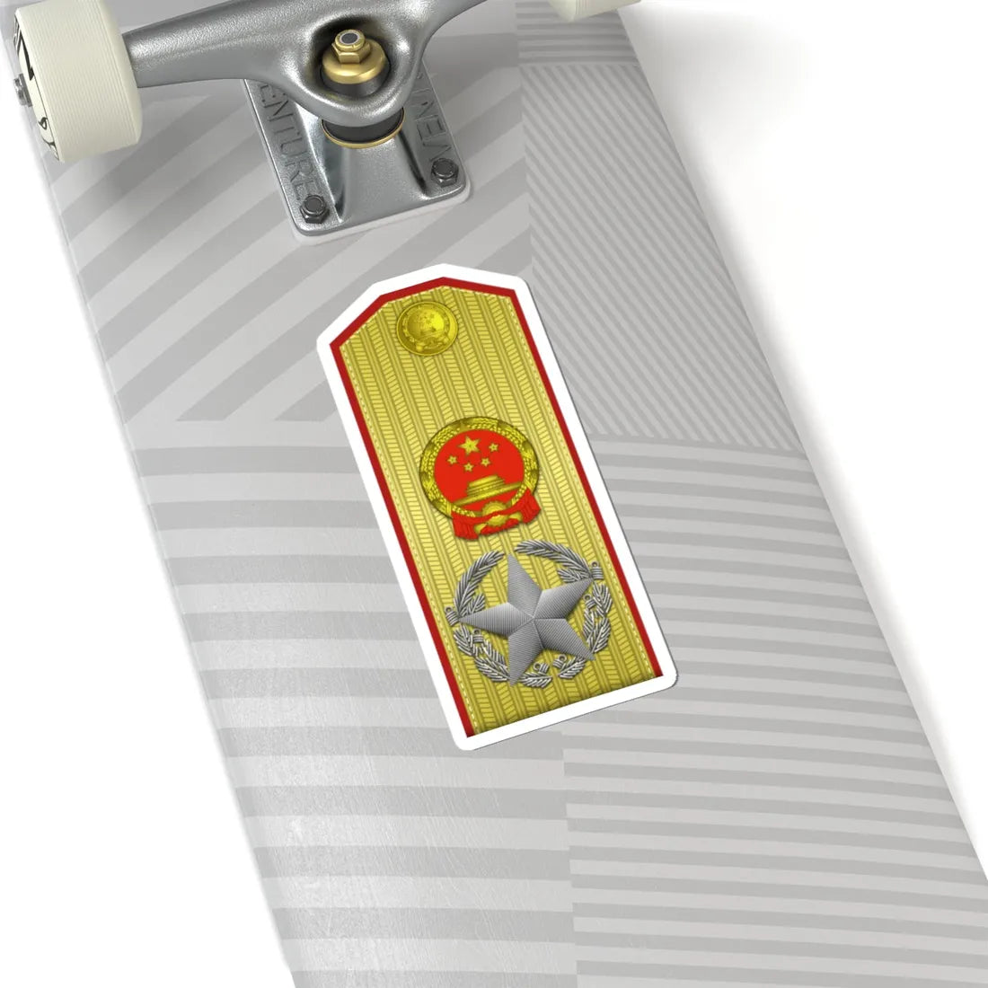 Generalissimo of the PRC rank insignia vertical (China) (Military Rank) STICKER Vinyl Kiss-Cut Decal - The Sticker Space