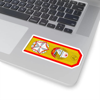 Generalissimo rank insignia North Korea (Korea) (Military Rank) STICKER Vinyl Kiss-Cut Decal - The Sticker Space