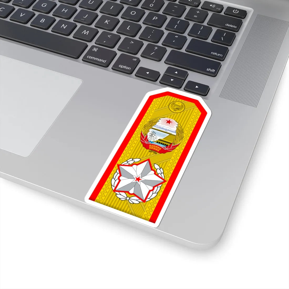 Generalissimo rank insignia North Korea V (Korea) (Military Rank) STICKER Vinyl Kiss-Cut Decal - The Sticker Space