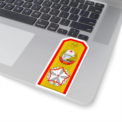 Generalissimo rank insignia North Korea V (Korea) (Military Rank) STICKER Vinyl Kiss-Cut Decal - The Sticker Space