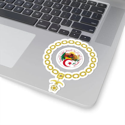 Generic Coat of Arms of the President of Algeria Chilean Order of Merit (Algeria) (Coat of Arms) STICKER Vinyl Kiss-Cut Decal - The Sticker Space