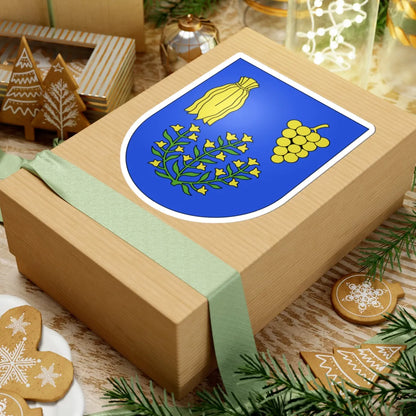 Genestrerio-coat of arms (Switzerland) (Coat of Arms) STICKER Vinyl Kiss-Cut Decal - The Sticker Space