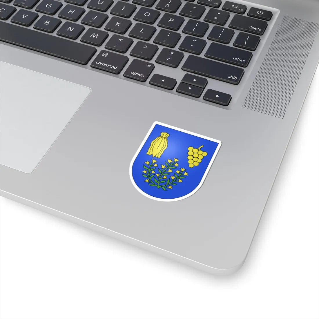 Genestrerio-coat of arms (Switzerland) (Coat of Arms) STICKER Vinyl Kiss-Cut Decal - The Sticker Space