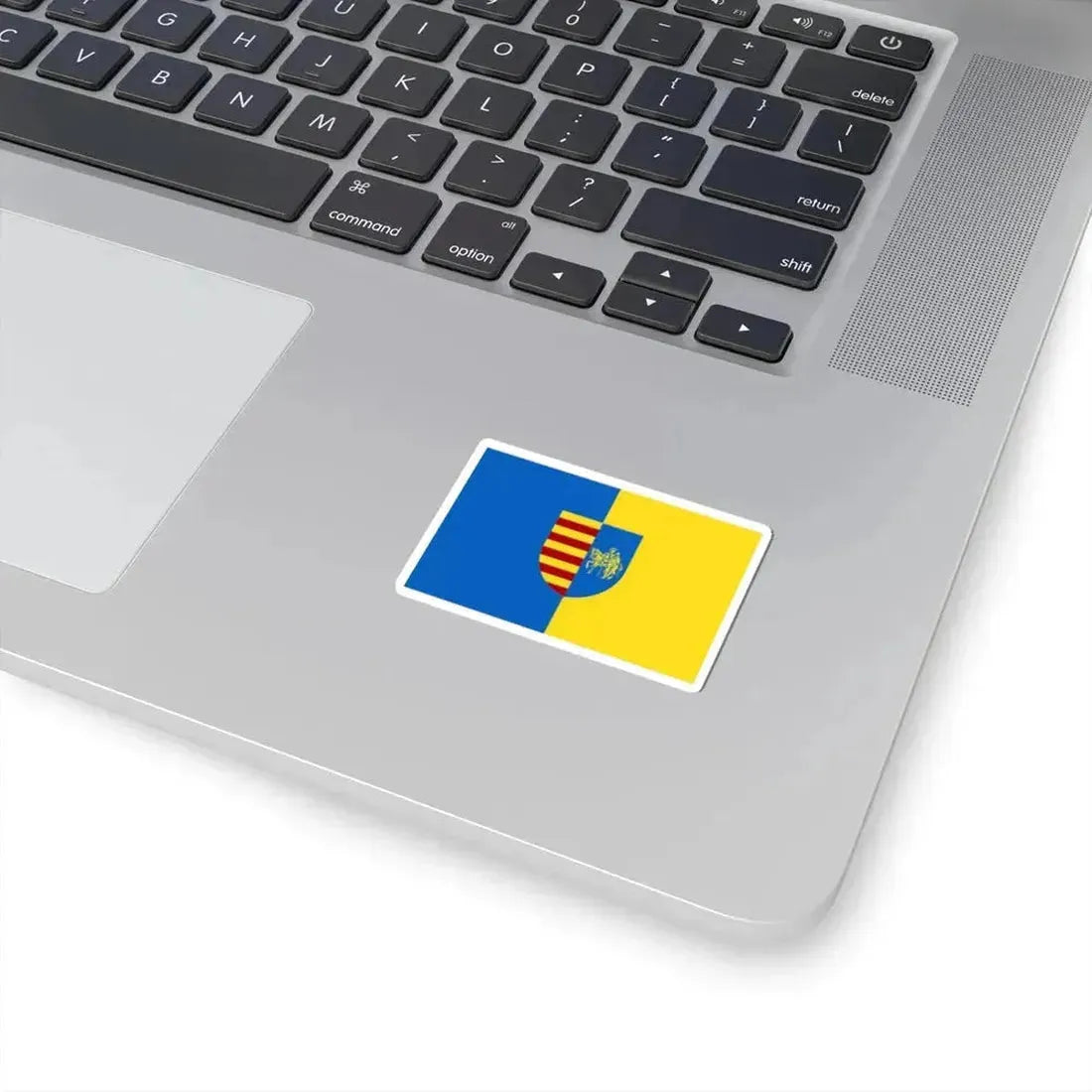 Genk vlag (Belgium) STICKER Vinyl Kiss-Cut Decal - The Sticker Space