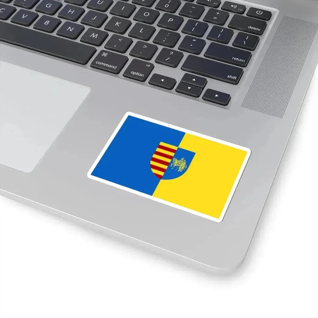 Genk vlag (Belgium) STICKER Vinyl Kiss-Cut Decal - The Sticker Space