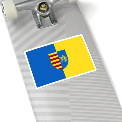 Genk vlag (Belgium) STICKER Vinyl Kiss-Cut Decal - The Sticker Space