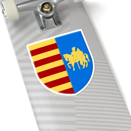 Genk wapen1 (Belgium) (Coat of Arms) STICKER Vinyl Kiss-Cut Decal - The Sticker Space