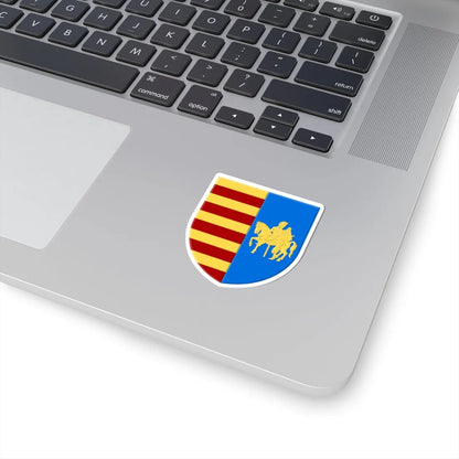 Genk wapen1 (Belgium) (Coat of Arms) STICKER Vinyl Kiss-Cut Decal - The Sticker Space