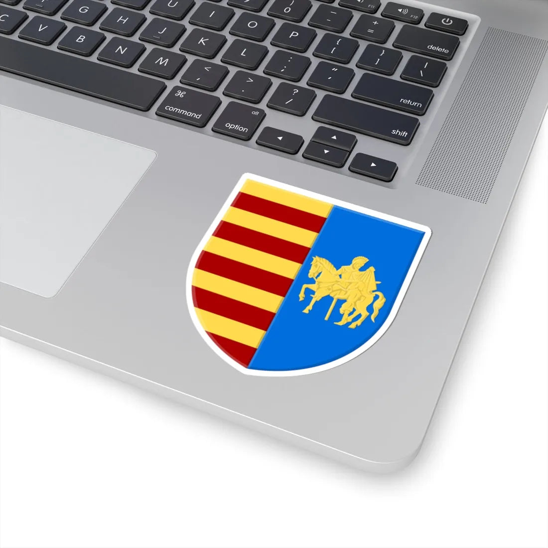 Genk wapen1 (Belgium) (Coat of Arms) STICKER Vinyl Kiss-Cut Decal - The Sticker Space