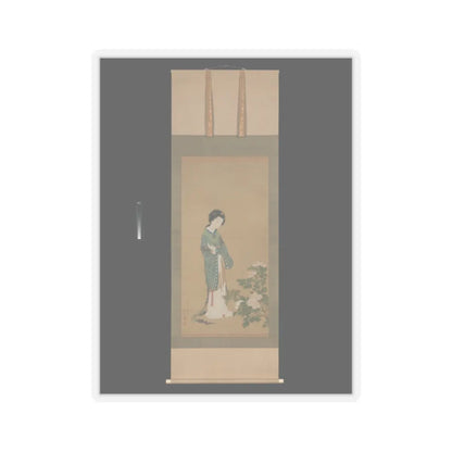 Genki (Komai Ki) - Yanji with Orchids and Yang Guifei with Peonies - 1785 v4 - STICKER Vinyl Kiss-Cut Decal
