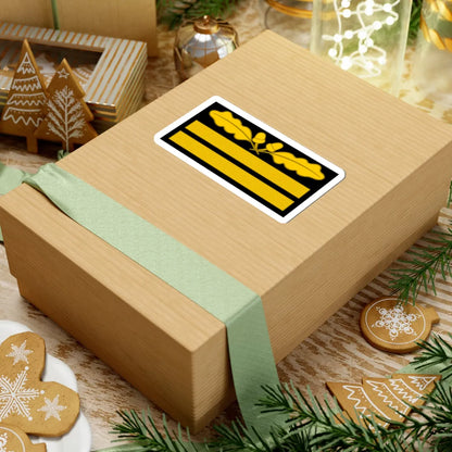 GenLt Gruf OF7 cam slv 1945 (Germany) (Military Rank) STICKER Vinyl Kiss-Cut Decal - The Sticker Space