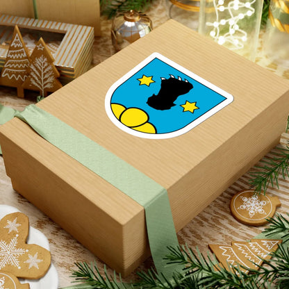 Genossame-wangen wappen bruhin (Switzerland) (Coat of Arms) STICKER Vinyl Kiss-Cut Decal - The Sticker Space