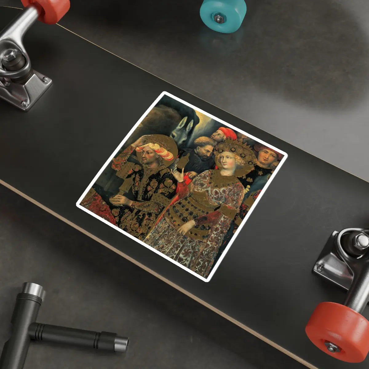 SKU:10332786349964174807 Sticker types:White Shape:Die-Cut Sizes:6" × 6"