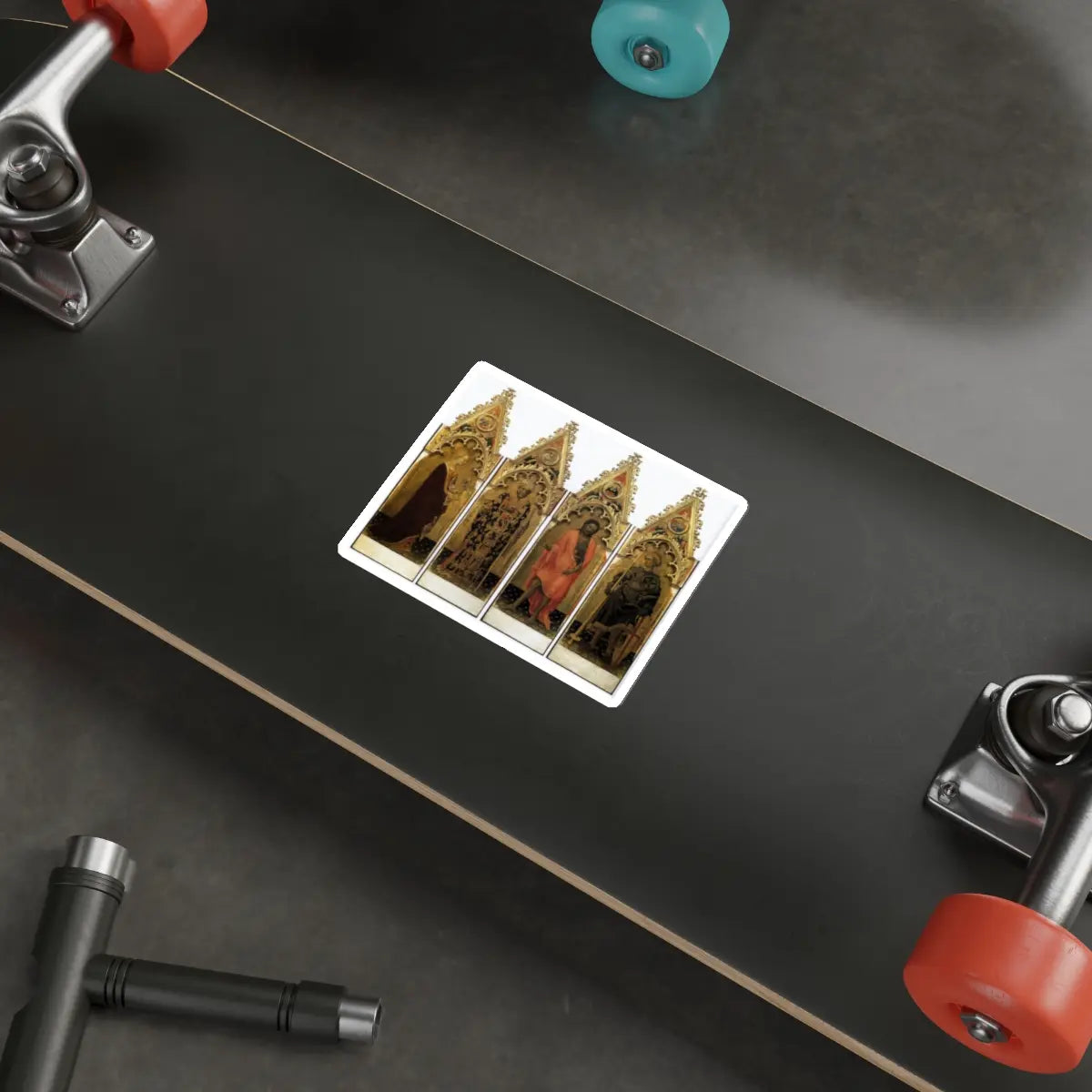 SKU:22179870762937014514 Sticker types:White Shape:Die-Cut Sizes:4" × 4"