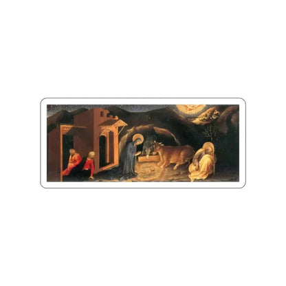 GENTILE da Fabriano - Nativity (Artwork) STICKER Vinyl Die-Cut Decal White Die-Cut 2 Inch - The Sticker Space