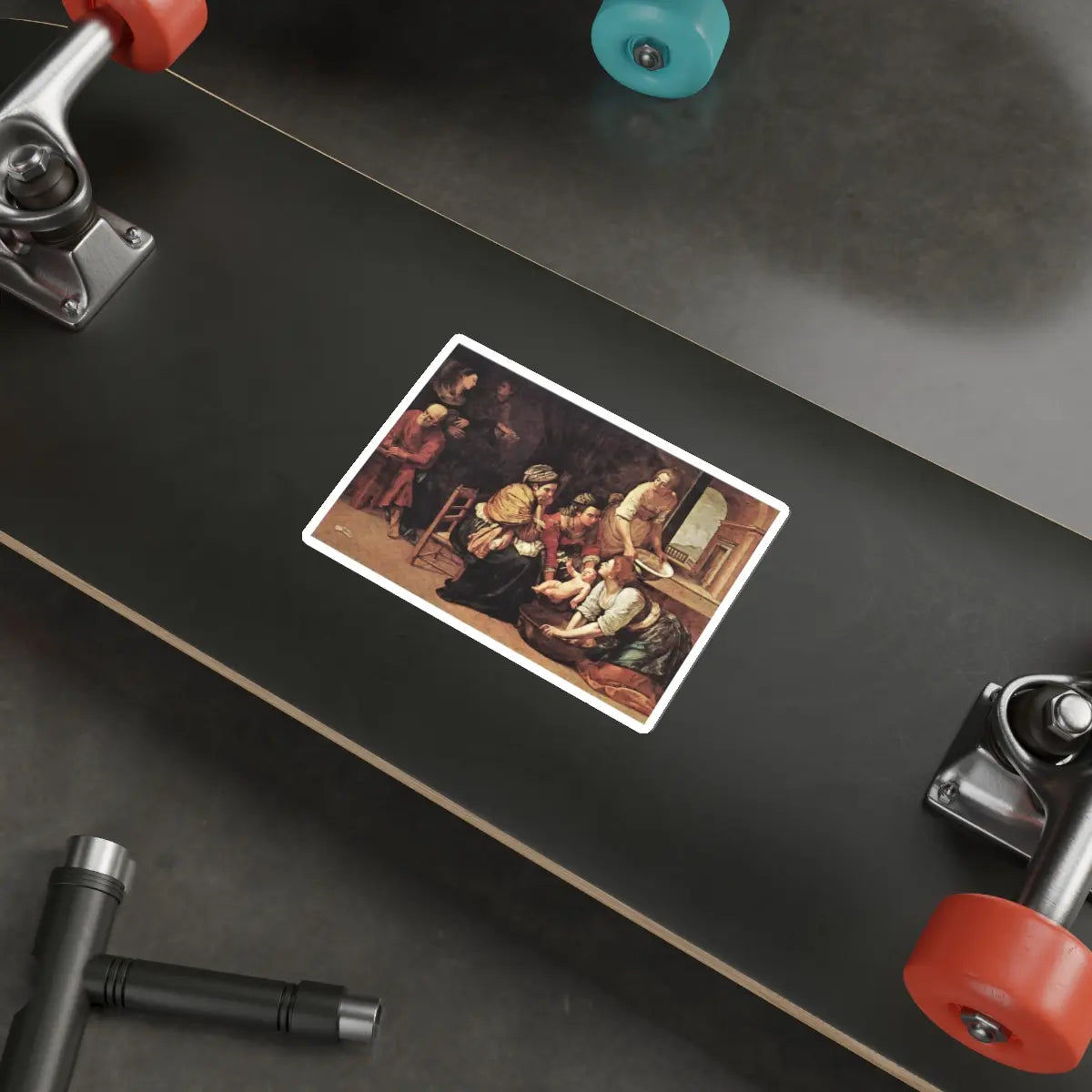 SKU:30648185902780361178 Sticker types:White Shape:Die-Cut Sizes:5" × 5"