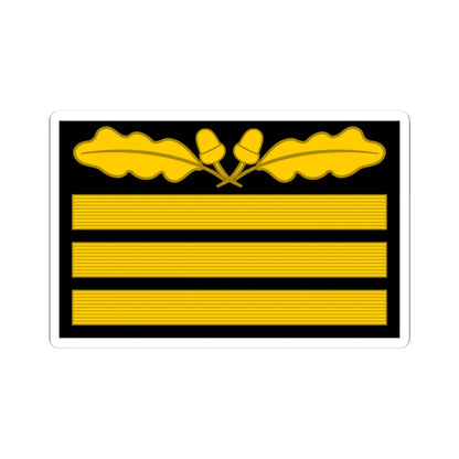 GenWaGtg Ogruf OF8 cam slv 1945 (Germany) (Military Rank) STICKER Vinyl Kiss-Cut Decal 3 Inch White - The Sticker Space