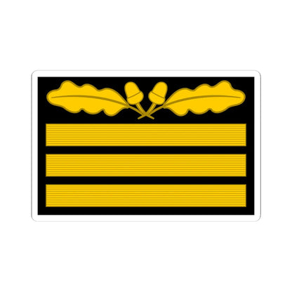 GenWaGtg Ogruf OF8 cam slv 1945 (Germany) (Military Rank) STICKER Vinyl Kiss-Cut Decal 4 Inch White - The Sticker Space