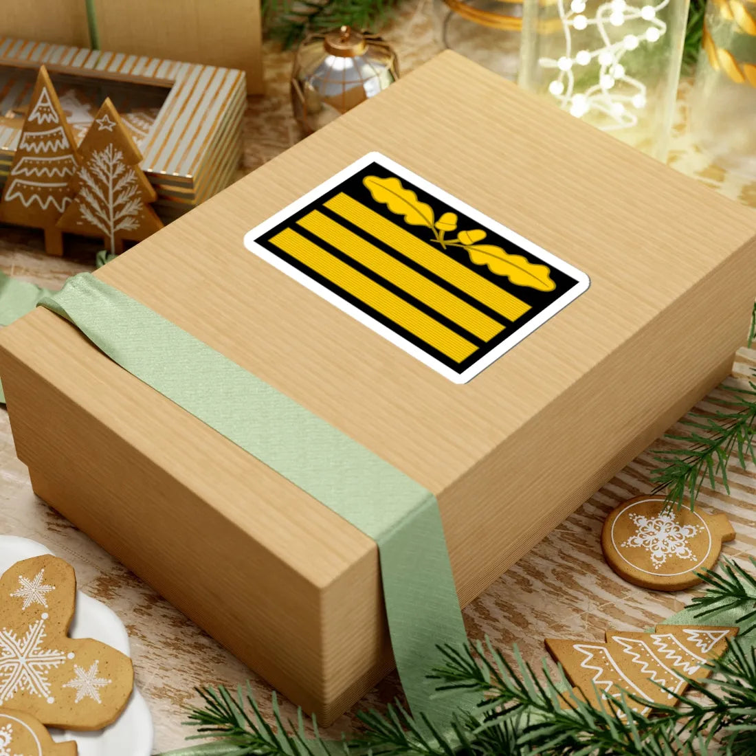 GenWaGtg Ogruf OF8 cam slv 1945 (Germany) (Military Rank) STICKER Vinyl Kiss-Cut Decal - The Sticker Space