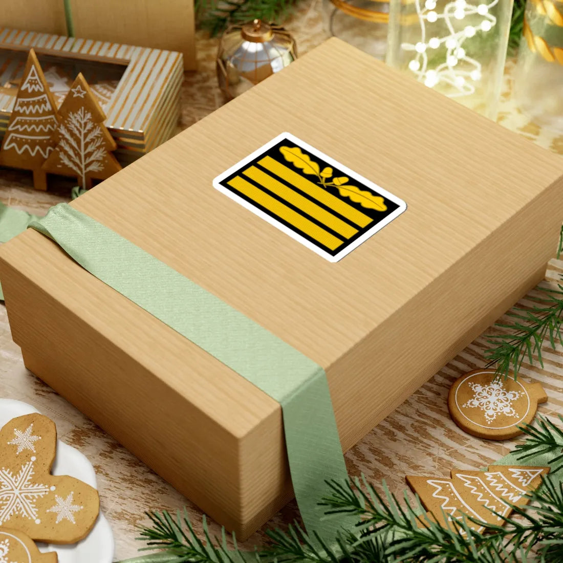 GenWaGtg Ogruf OF8 cam slv 1945 (Germany) (Military Rank) STICKER Vinyl Kiss-Cut Decal - The Sticker Space